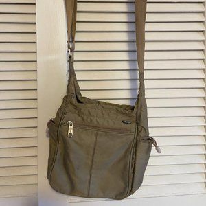 Ebags nylon crossbody bag- Tan